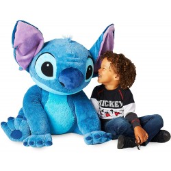 Peluche géante Stitch bleu Disney 60 cm 
