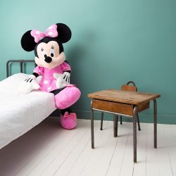 Peluche géante Minnie rose Disney 120 cm 