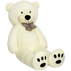 Peluche xxl Ours blanc 160 cm 