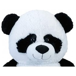 Peluche géante panda blanc noir Lifestyle & More 100 cm 