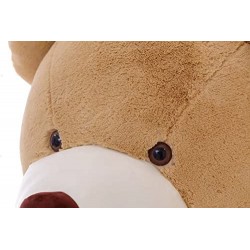 Peluche xxl ours brun claire 130 cm 