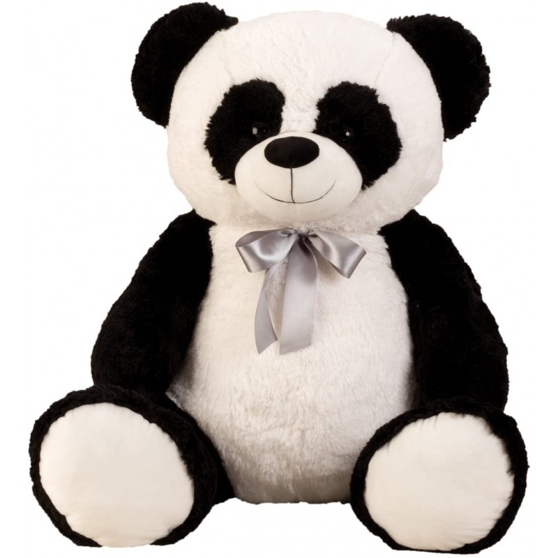 Peluche géante panda blanc noir Lifestyle & More 100 cm 