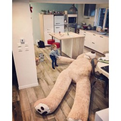 Peluche géante ours Banabear 340 cm 