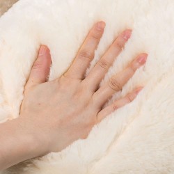 Peluche géante ours blanc VERCART 183 cm 
