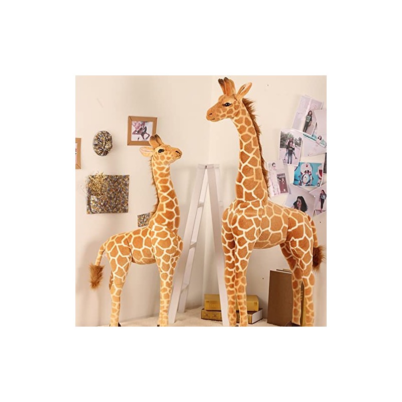 Peluche géante girafe LEIhhdy 120 cm 