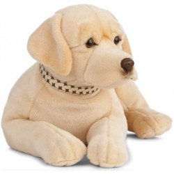 Peluche géante chien Living Nature 60 cm 