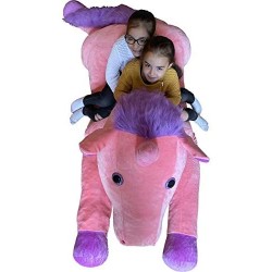 Peluche Licorne 220 cm Géante XXL 